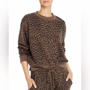 Pistola Ami Leopard Print Sweatshirt